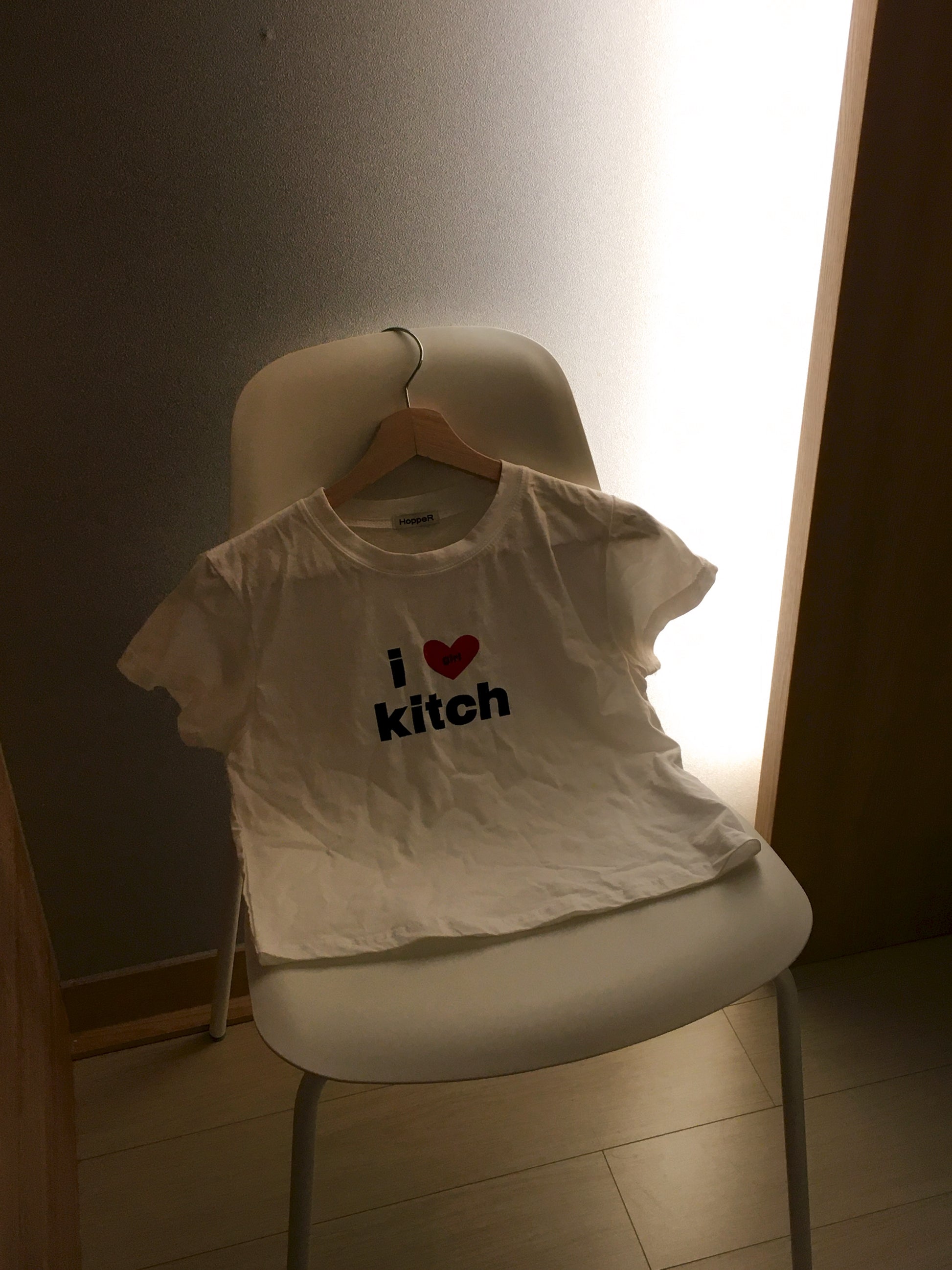 I Love Kitch Slim Fit Short Sleeve Tee