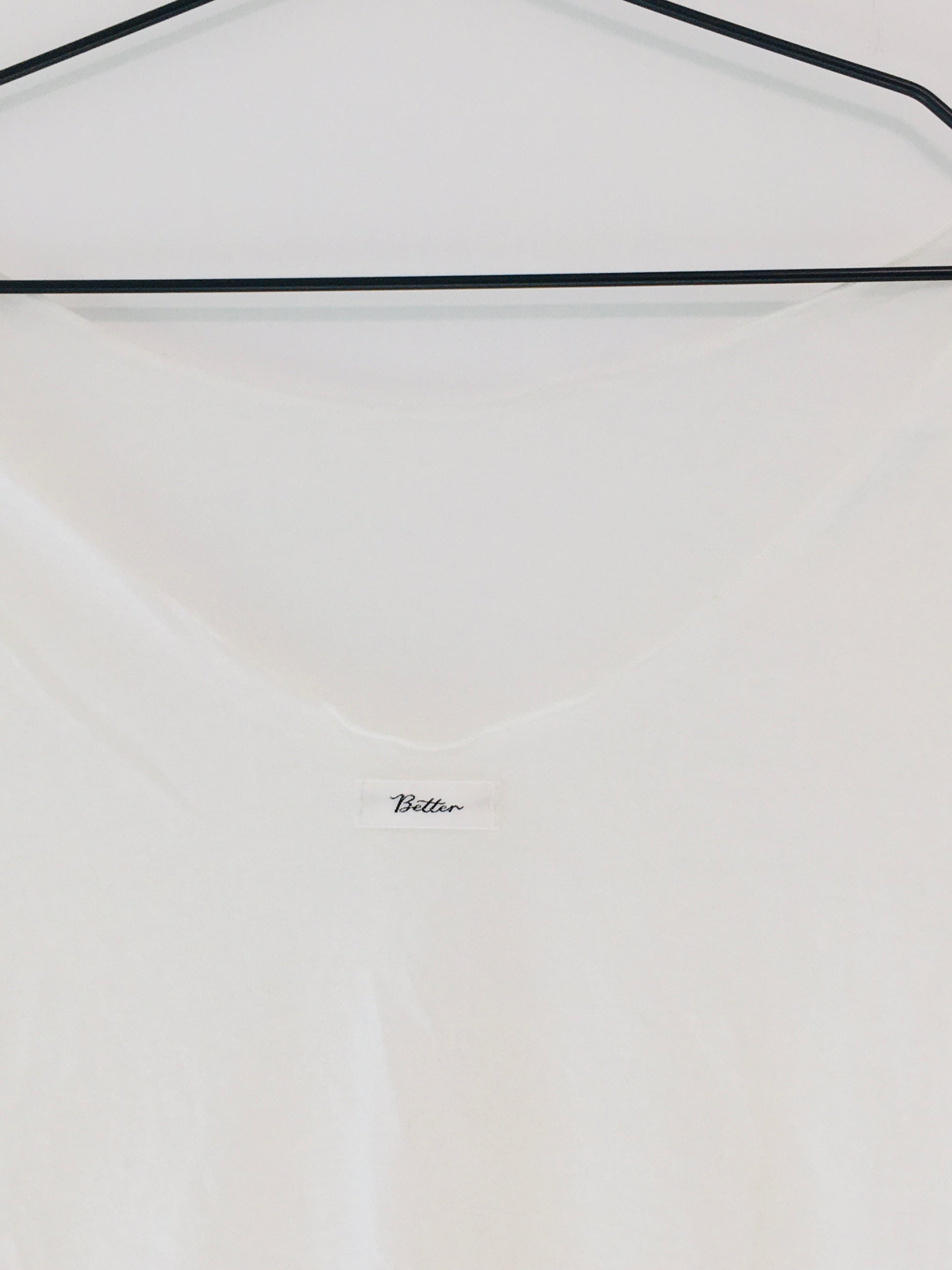 see through ruffle tee