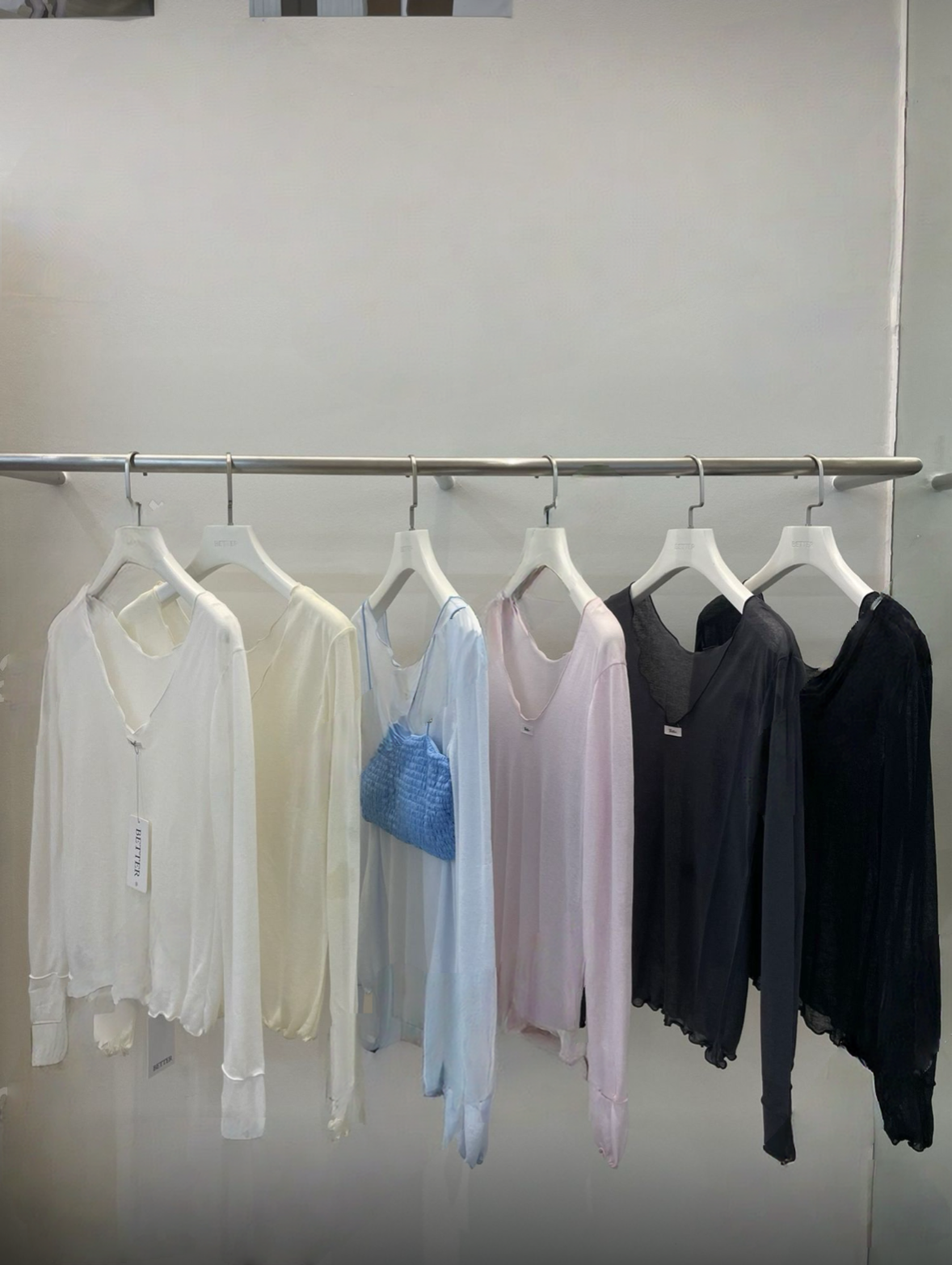 see through ruffle tee